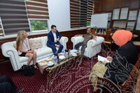 KUNJUNGAN HORMAT DARI AUSTRALIA DEPUTY HIGH COMMISSIONER KE PEJABAT KP JMM