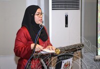 MAJLIS PERASIMAN PAMERAN REMINI SCENCES OF ORIGINS UNFOLDING CULTURA NARRATIVES EXHIBITION,PAMERAN UITM DAN MTN