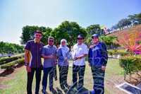 LAWATAN KERJA YB MENTERI  DATUK AARON AGO DAGANG,  KEMENTERIAN PERPADUAN KE MUZIUM KOTA LUKUT