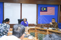 KUNJUNGAN HORMAT PENGARAH LEMBAGA MUZIUM NEGERI PERAK  KE JABATAN MUZIUM NEGARA