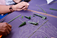 AKTIVITI DIY ALAT MUZIK MEMBUAT SERUNAI DAUN KELAPA DI GALERI MUZIK