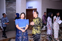 LAWATAN RASMI DARI ASEAN LADIES CIRCLE KE PAMERAN SEMANGAT ASEAN DI GALERI 2, JMM