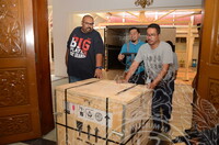 KERJA-KERJA PERSIAPAN PAMERAN KAZAKSTAN GOLDEN MAN