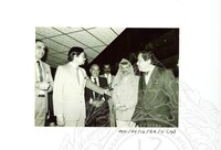 LAWATAN EN. YASSER ARAFAT KE MUZIUM NEGARA SEMPENA PAMERAN TAMADUN ISLAM PADA 24.07.1984 (H/P)