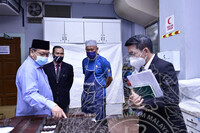 LAWATAN KERJA YB MEJAR (B) HJ MD ANIZAM BIN AB RAHMAN KE JMM