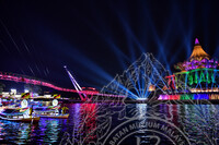 MAJLIS PERARAKAN KAPAL BERHIAS SEMPENA KEMERDEKAAN SARAWAK KE60 DI PESISIRAN KUCHING WATERFRONT