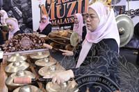 PERSEMBAHAN GAMELAN JMM DI KLIA