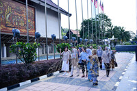 LAWATAN DELEGASI ISTERI PANGLIMA TENTERA LAUT SINGAPURA KE MUZIUM NEGARA