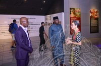 LAWATAN TETAMU RASMI KERAJAAN GAMBIA H.E OUSMAN SOWE MINISTRY OF FOREIGN AFFAIR GAMBIA KE MUZIUM NEGARA