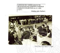 LAWATAN EN. YASSER ARAFAT KE MUZIUM NEGARA SEMPENA PAMERAN TAMADUN ISLAM PADA 24.07.1984 (H/P)