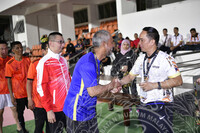 HMA2023 - PERLAWANAN PERSAHABATAN BOLA SEPAK DI STADIUM NEGERI SARAWAK