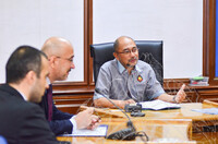 KUNJUNGAN HORMAT KEDUTAAN TAJIKISTAN DI BILIK PETALA INDERA, JMM.