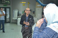 LAWATAN KERJA MUZIUM DI RAJA ABU BAKAR  KE JMM DI MAKMAL KONSERVASI