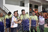 HMA2023 - PERLAWANAN PERSAHABATAN BOLA SEPAK DI STADIUM NEGERI SARAWAK