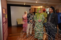 MAJLIS APRESIASI & PERASMIAN PAMERAN SULAIMAN GHANI PENGIAT SENI TEKSTIL MALAYSIA