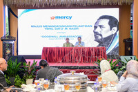MAJLIS MENANDATANGI PERLANTIKAN YBHG.DATO M.NASIR SEBAGAI GOODWILL AMBASSADOR BAGI MERCY MALAYSIA