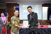 MAJLIS MENANDATANGI NOTA KERJASAMA ANTARA JABATAN MUZIUM MALAYSIA DAN KEMENTERIAN PENDIDIKAN MALAYSIA