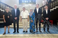 Lawatan Menteri Negara Perancis Mr. Alain Vidales