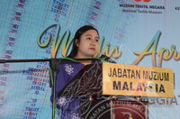 MAJLIS APRESIASI & PERASMIAN PAMERAN SULAIMAN GHANI PENGIAT SENI TEKSTIL MALAYSIA