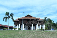 FASAD BANGUNAN RUMAH PENGAWAL KESELAMATAN NGAH IBRAHIM (KAPTEN SPEEDY)