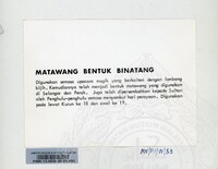 NOTA PENERANGAN PAMERAN PAMERAN ISLAM & LUAR