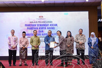 MAJLIS PELANCARAN PAMERAN KARYA AGUNG, PAMERAN SEMANGAT ASEAN & JAMUAN HARI RAYA JMM