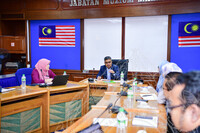 LAWATAN KERJA RASMI KE JMM DARI BALAI KHAZANAH ISLAM SULTAN HAJI HASSANAL BOLKIAH, BRUNEI DARUSSALAM