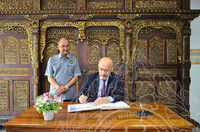 KUNJUNGAN HORMAT KEDUTAAN TAJIKISTAN DI BILIK PETALA INDERA, JMM.