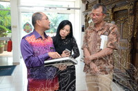 KUNJUNGAN  HORMAT DARI KEDUTAAN BESAR THAILAND