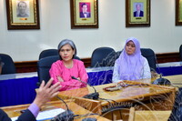 KUNJUNGAN HORMAT DARI MUZIUM PERUBATAN UNIVERSITI MALAYA KE JMM