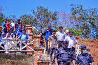 LAWATAN KERJA YB MENTERI  DATUK AARON AGO DAGANG,  KEMENTERIAN PERPADUAN KE MUZIUM KOTA LUKUT