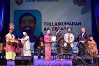 MAJLIS ANUGERAH PERKHIDMATAN CEMERLANG 2019 SEKTOR KEBUDAYAAN PERINGKAT ZON TENGAH KEMENTERIAN PELANCONGAN SENI DAN BUDAYA MALAYSIA DI ISTANA BUDAYA