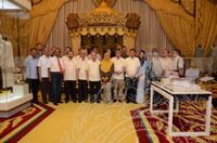 LAWATAN KERABAT SULTAN SELANGOR KE PAMERAN RAJA KITA.