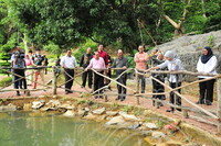 LAWATAN LESTARI SEMARAK PELANCONGAN NEGERI PERLIS YB MENTERI MOTAC (YB Dato' Sri Hajah Nancy Shukri)  KE MUZIUM KOTA KAYANG