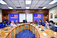 KUNJUNGAN KHIDMAT NASIHAT DARIPADA PENGURUS BESAR TAMAN WARISAN MELAYU, LEMBAGA WARISAN NEGARA SINGAPURA