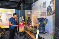 KERJA -KERJA PERSIAPAN PAMERAN SEMANGAT ASEAN GALERI 2