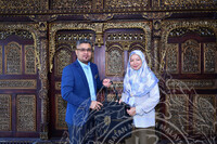 LAWATAN KERJA RASMI KE JMM DARI BALAI KHAZANAH ISLAM SULTAN HAJI HASSANAL BOLKIAH, BRUNEI DARUSSALAM