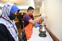 GAMBAR BENDERA PERTAMA ( PROSES KERJA)