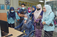 LAWATAN KERJA KE BAHAGIAN PENYELIDIKAN MALAYSIA DARI PERZIM