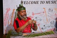 AKTIVITI DIY ALAT MUZIK MEMBUAT SERUNAI DAUN KELAPA DI GALERI MUZIK