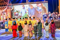 MAJLIS RUMAH TERBUKA MALAYSIA  ADILFITRI  2022 DI DATARAN  DRAWBRIDDE TERENGGANU