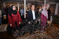MAJLIS PERASIMAN PAMERAN REMINI SCENCES OF ORIGINS UNFOLDING CULTURA NARRATIVES EXHIBITION,PAMERAN UITM DAN MTN