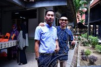 GOTONG ROYONG BUBUR LAMBUK DI SURAU AL- FALAH