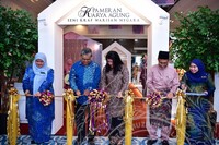 MAJLIS PELANCARAN PAMERAN KARYA AGUNG, PAMERAN SEMANGAT ASEAN & JAMUAN HARI RAYA JMM