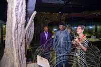 LAWATAN TETAMU RASMI KERAJAAN GAMBIA H.E OUSMAN SOWE MINISTRY OF FOREIGN AFFAIR GAMBIA KE MUZIUM NEGARA