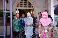 MAJLIS PERASMIAN PAMERAN RAHSIA KEBAYA DI MUZIUM TEKSTIL NEGARA DISEMPURNAKAN OLEH TENGKU PERMAISURI SELANGOR, DYMM TENGKU PERMAISURI HAJAH NORASHIKIN (ALBUM 1)