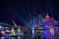 MAJLIS PERARAKAN KAPAL BERHIAS SEMPENA KEMERDEKAAN SARAWAK KE60 DI PESISIRAN KUCHING WATERFRONT