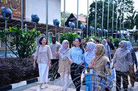 LAWATAN DELEGASI ISTERI PANGLIMA TENTERA LAUT SINGAPURA KE MUZIUM NEGARA