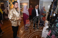 MAJLIS PERASIMAN PAMERAN REMINI SCENCES OF ORIGINS UNFOLDING CULTURA NARRATIVES EXHIBITION,PAMERAN UITM DAN MTN