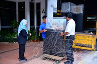 KERJA KERJA PERSIAPAN PAMERAN SEMANGAT ASEAN DI GALERI 2 JMM